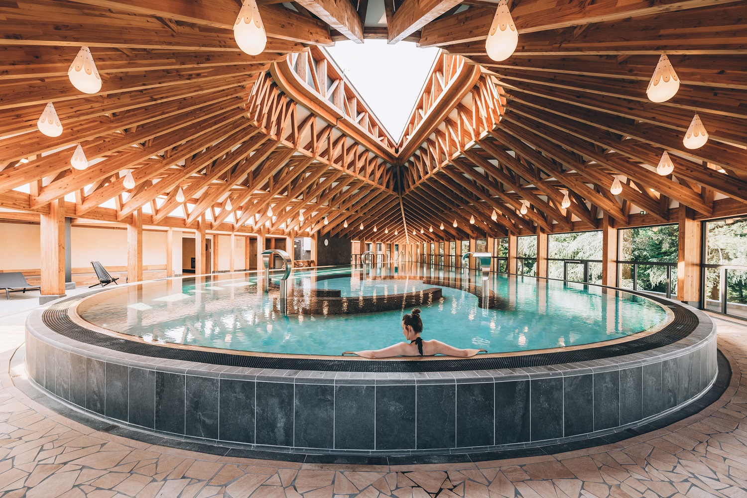 Natuurlijke warmwaterbronnen in Vals